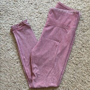 Joy Lab pink stone washed leggings